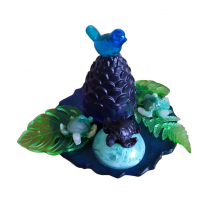 memory standaard dennenappel met schildpadjes